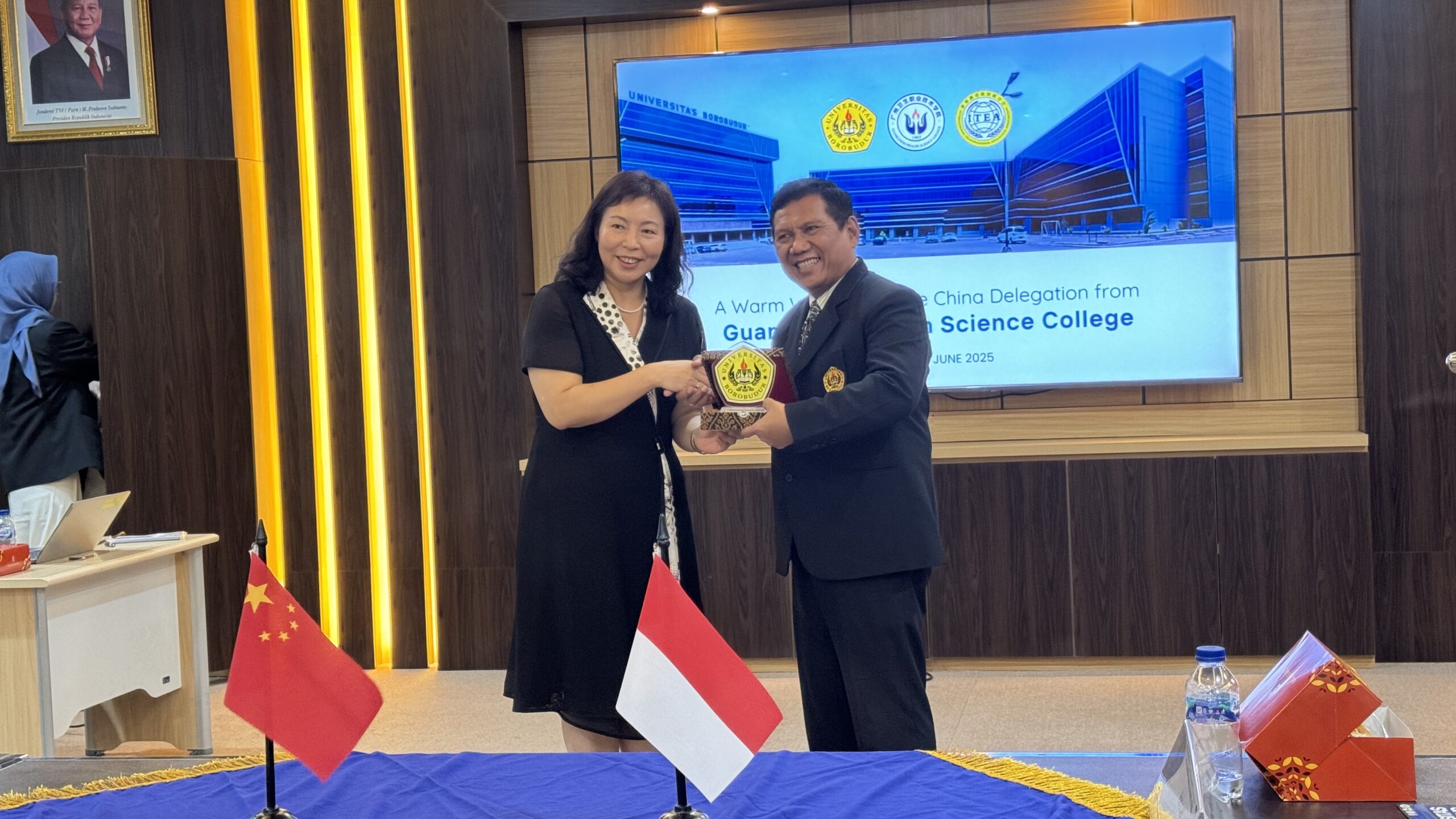 Universitas Borobudur dan Guangzhou Health Science College China Bahas Kerja Sama Internasional di Bidang Kesehatan dan Pendidikan