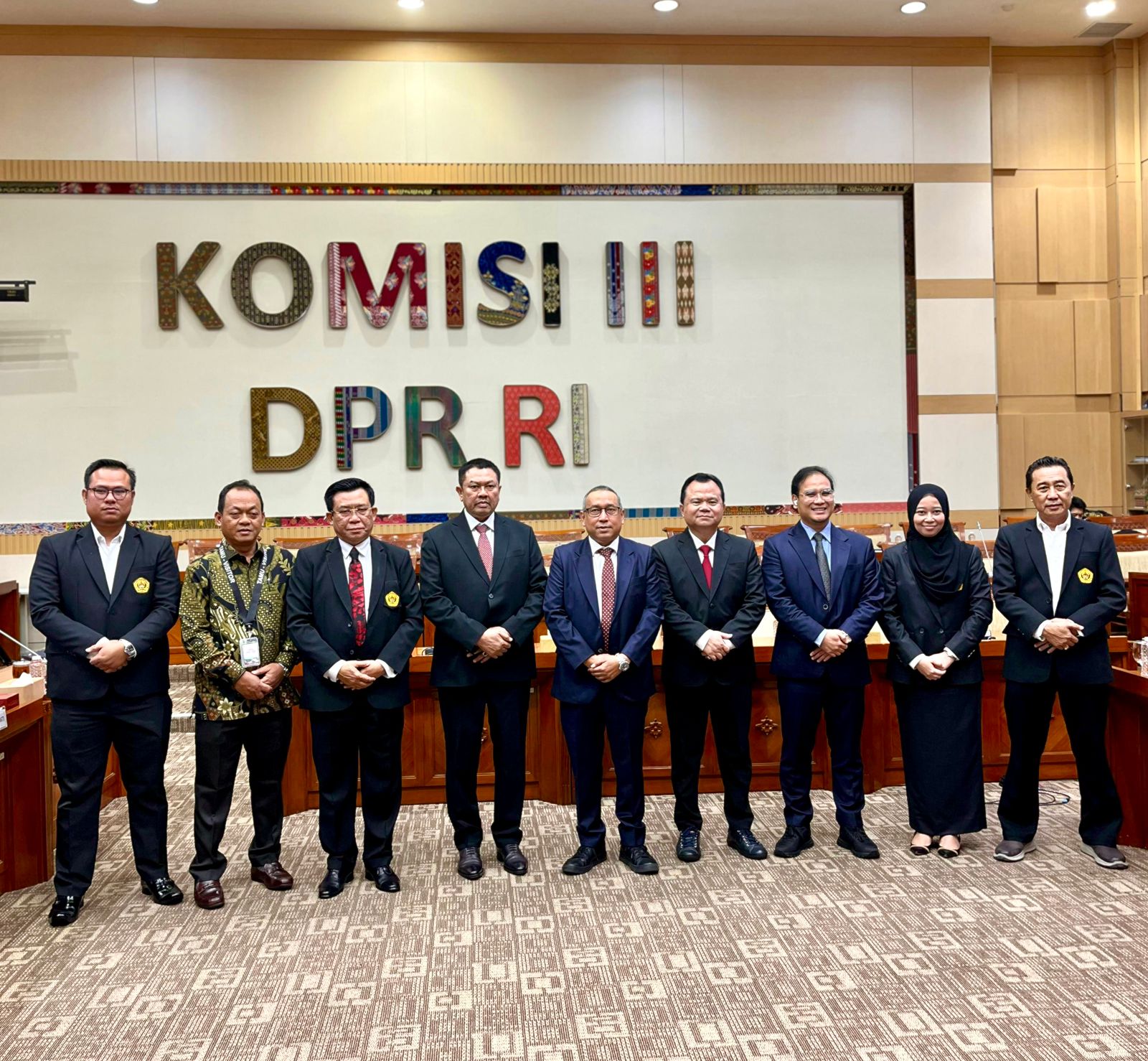 Komisi III DPR RI Gandeng Universitas Borobudur dalam Pembahasan RUU KUHAP