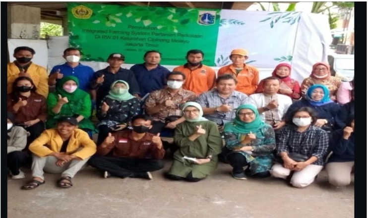 Workshop Pemanfaatan Lahan Sempit: Mahasiswa dan Dosen Universitas Borobudur Turun ke RW 01 Cipinang Melayu