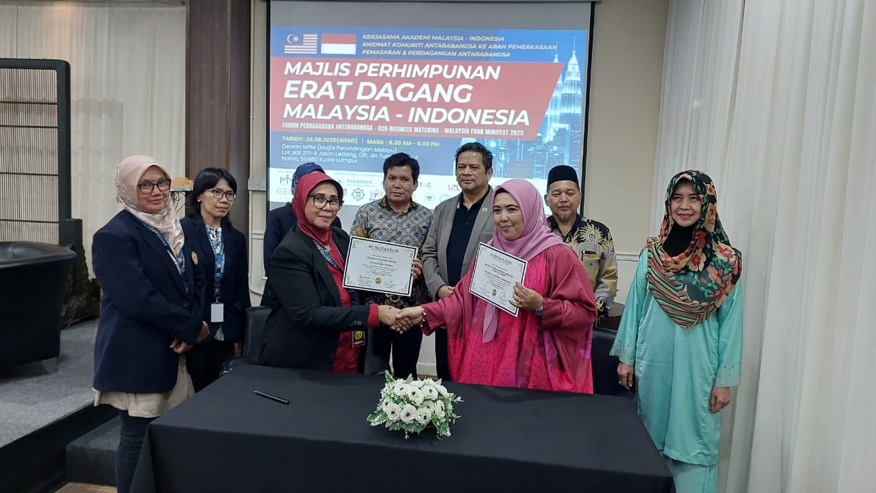 Universitas Borobudur Awali International Tridarma di Malaysia dengan Penandatanganan MoU dan Bazar UMKM