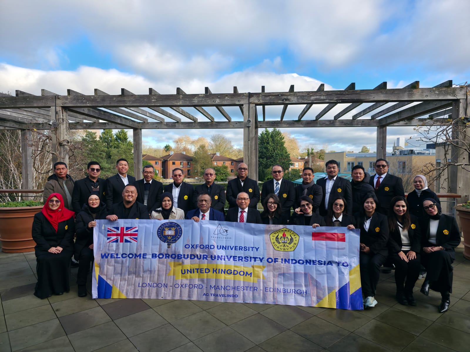 Program Pascasarjana Universitas Borobudur Gelar Lecturing di Oxford University, UK