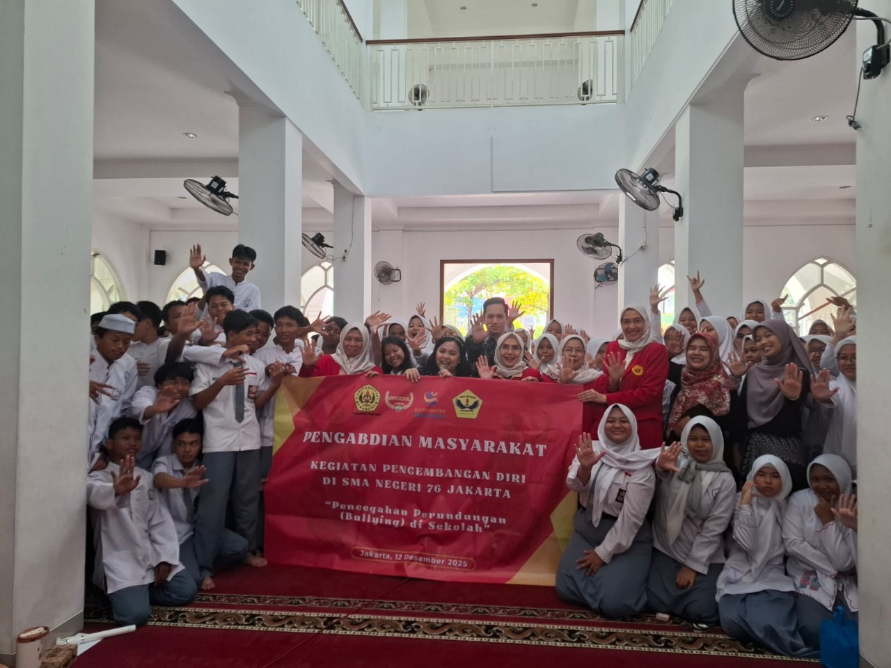 Fakultas Hukum Universitas Borobudur Jadi Narasumber Pencegahan Bullying di SMA Negeri 76 Jakarta