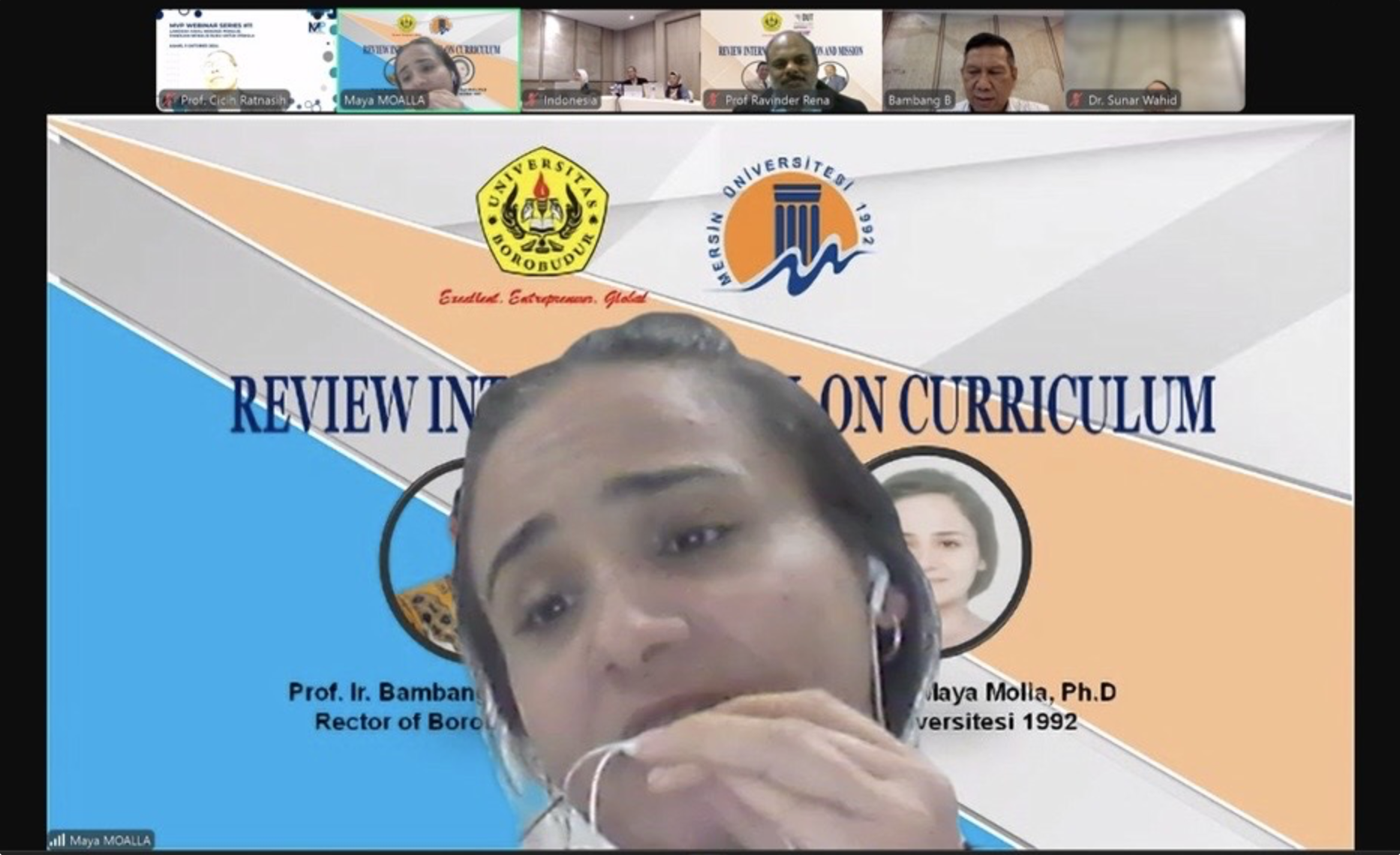 Magister Manajemen Universitas Borobudur Laksanakan International Review on Curriculum